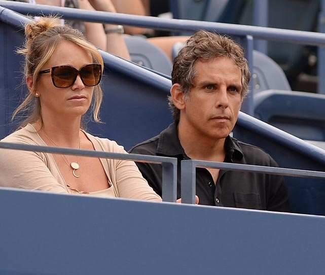 Christine Taylor and Ben Stiller